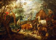 Roelant Savery Noah's Ark. oil painting reproduction